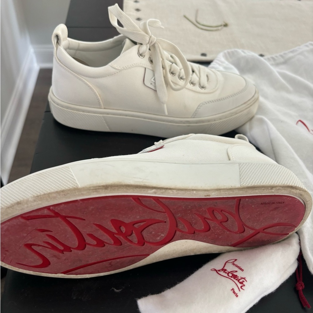 Authentic Christian Louboutin’s tennis shoes, worn one or two times. - Picture 3 of 5